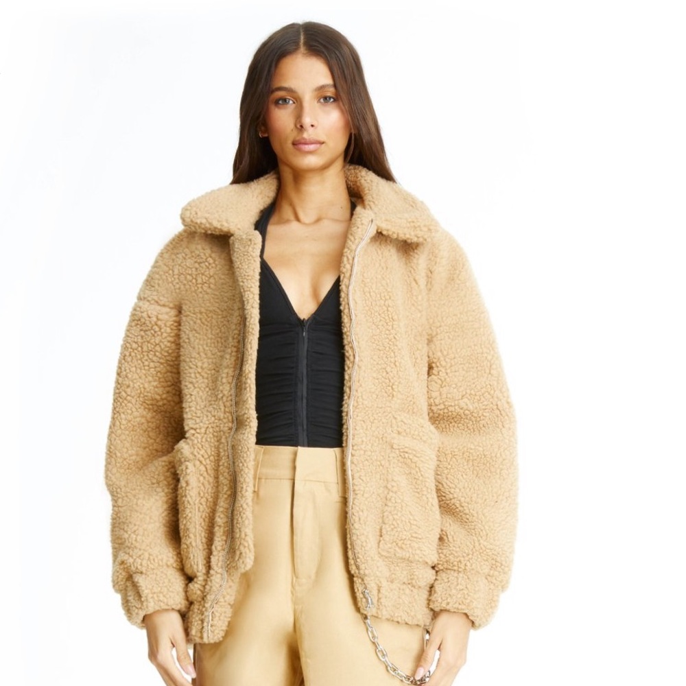 Pixie Teddy Coat - image 2